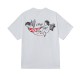 OBEY NO LOVE LOST TEE (165264367 WHT)