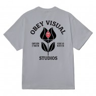 OBEY VISUAL STUDIOS FLOWER TEE (165264387 HEA)
