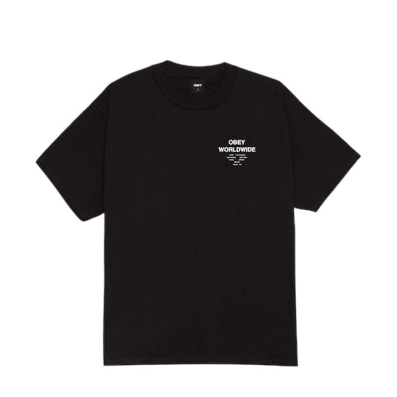 OBEY ANGELS ABOVE TEE (165264493 BLK)
