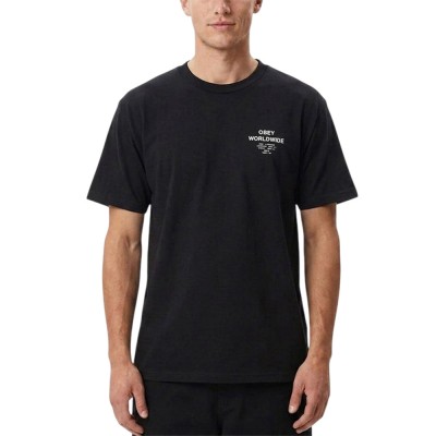 OBEY ANGELS ABOVE TEE (165264493 BLK)