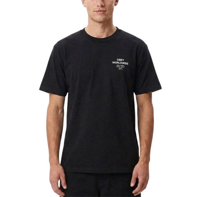 OBEY ANGELS ABOVE TEE (165264493 BLK)