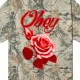 OBEY AIRBRUSHED ROSE TEE (168024324 CAM)