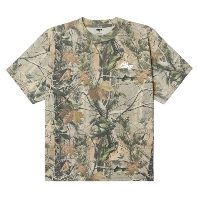 OBEY AIRBRUSHED ROSE TEE (168024324 CAM)
