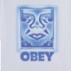 OBEY HEAT MAP ICON TEE (168024356 WHT)
