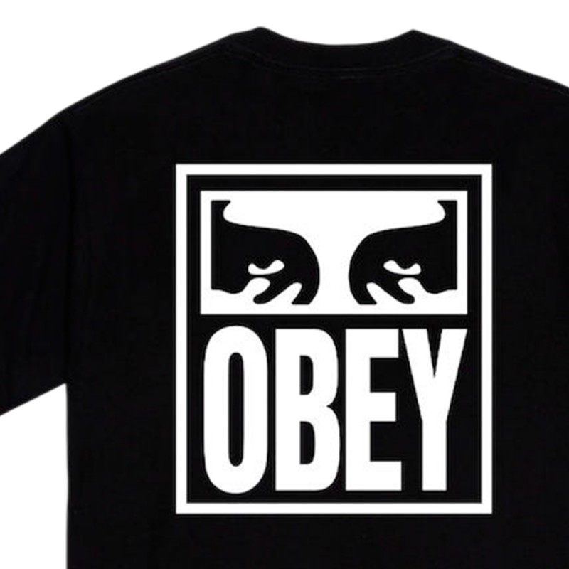 OBEY EYES ICON TEE (168024445 BLK)