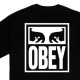 OBEY EYES ICON TEE (168024445 BLK)