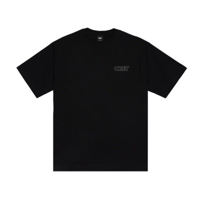 OBEY TREBLE TEE (168024454 BLK)