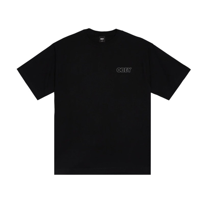 OBEY TREBLE TEE (168024454 BLK)