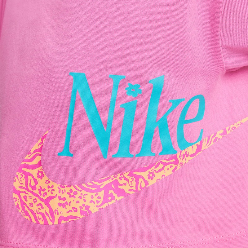 Nike WILD FLOWER BOXY TEE SHORT SET (16M927-N8N)
