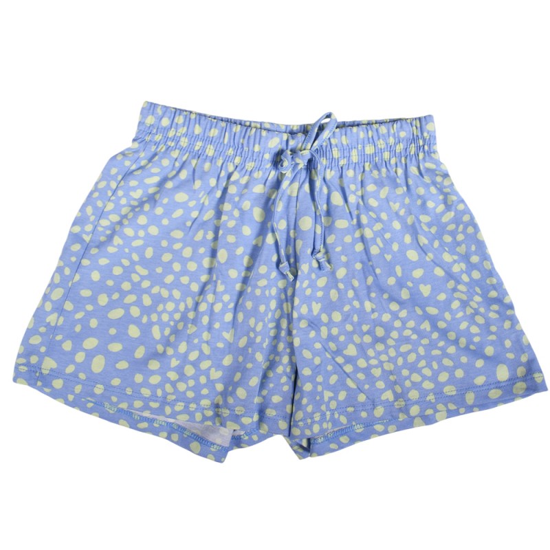Bee Loop SET - SINGLE JERSEY CROP TOP AND SHORTS (18196 Green)