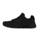 Skechers Durabuck with Suede Mustache Lace Up Fashion Sneaker (183530 BBK)