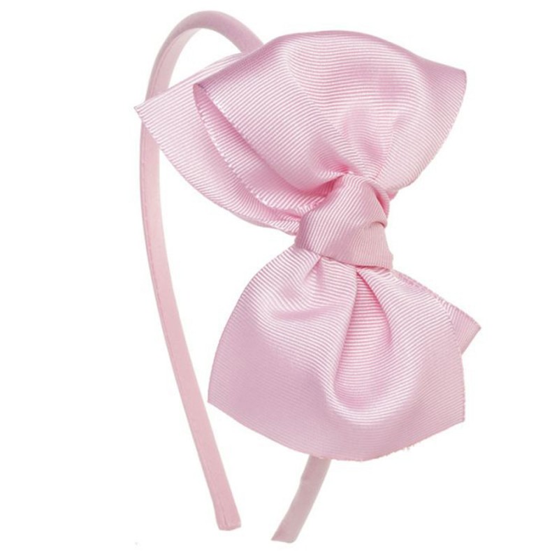 SIENA Soft headband with bright big hair bow handmade in Spain (201106288 O)