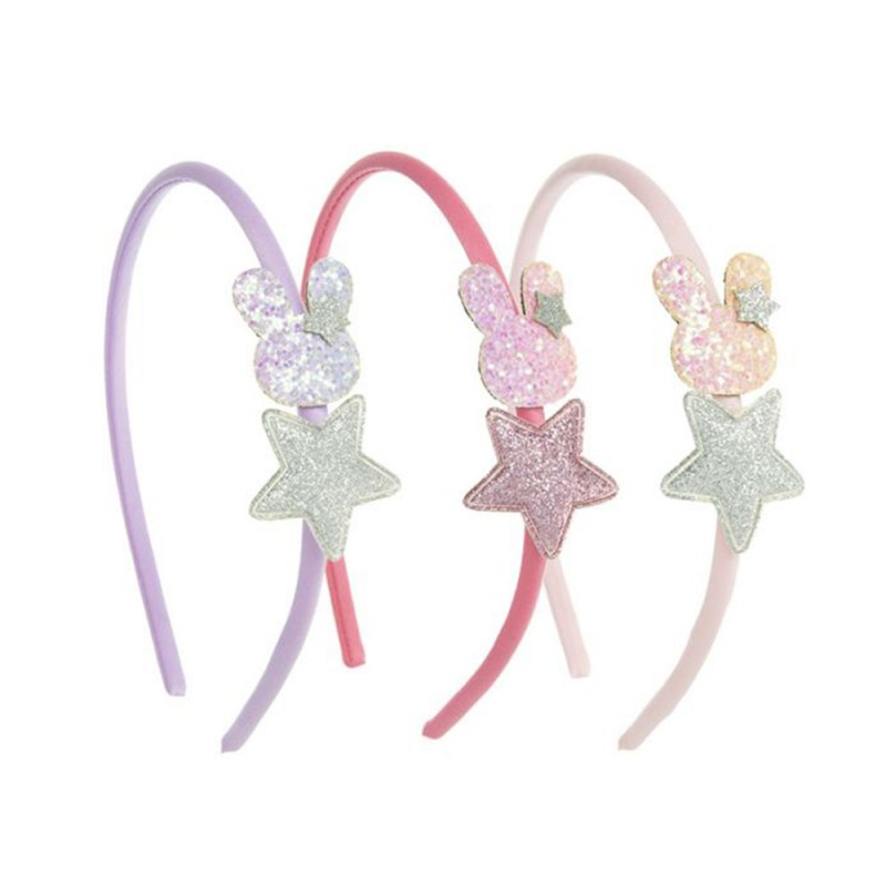 SIENA Headband with star and glitter bunny (201107239 0)