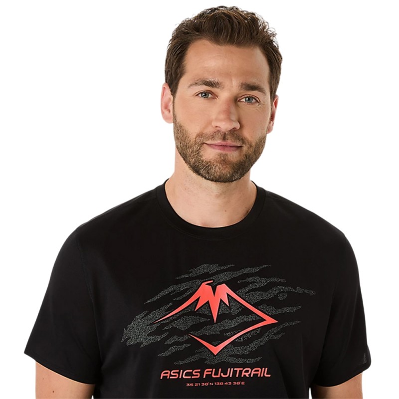 Asics FUJITRAIL LOGO SS TOP Μπλούζα Ανδρ. (2011C981 003)