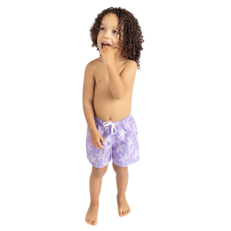 Swim Essentials - Swim Short Lila Sea Stars (2023SE749)