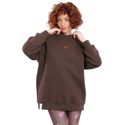 PCP Dots Crewneck ΜΠΛΟΥΖΑ ΦΟΥΤΕΡ (2026W090000 Brown)