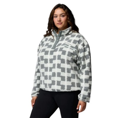Columbia Γυναικεία Μπλούζα Helvetia™ II Printed Cropped Half Snap (2098501 343)