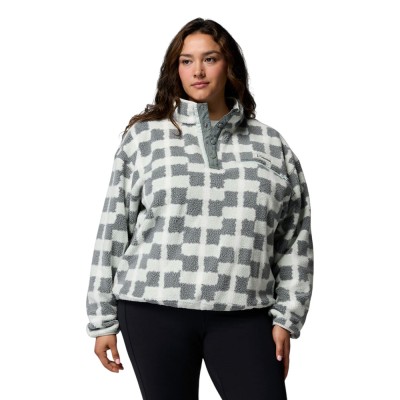 Columbia Γυναικεία Μπλούζα Helvetia™ II Printed Cropped Half Snap (2098501 343)