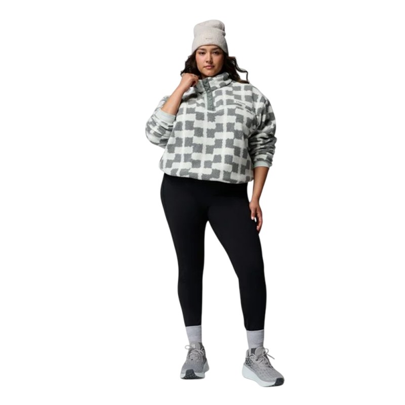 Columbia Γυναικεία Μπλούζα Helvetia™ II Printed Cropped Half Snap (2098501 343)
