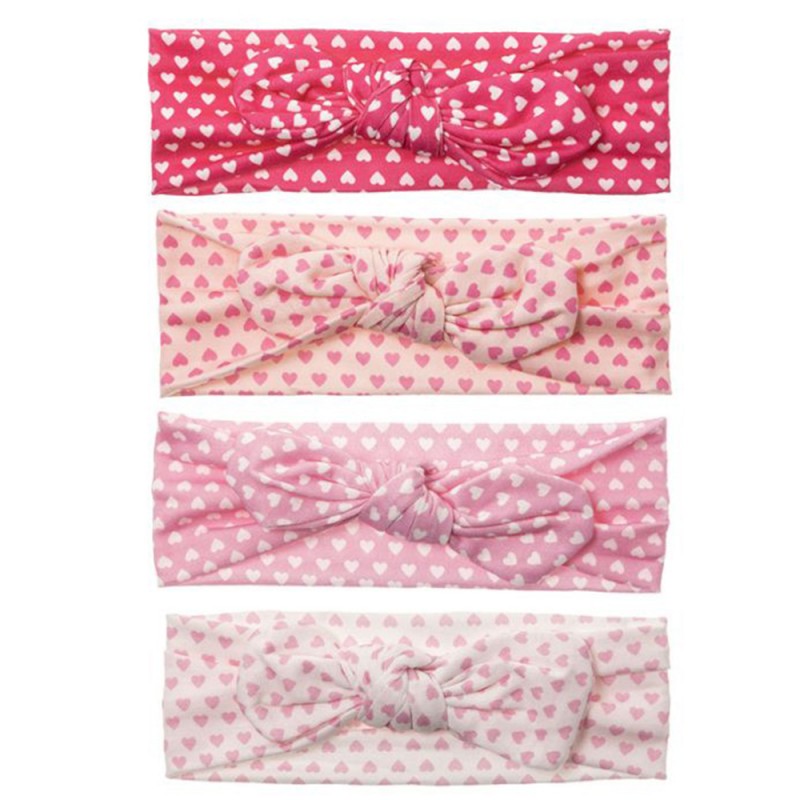 SIENA Elastic headband with tied printed hair bow (211066417 0)
