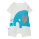Boboli Knit play suit for baby boy -BCI (213039 1111)