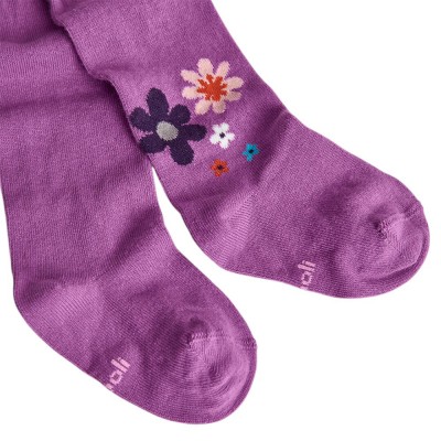 Boboli Thick tights floral for baby girl -BCI (222051 6123)