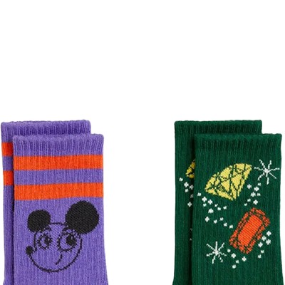 MINI RODINI Ritzrats 2-pack socks (2416011200 TYPE) MINI RODINI Ritzrats 2-pack socks (2416011200 TYPE)