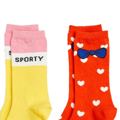 MINI RODINI Sporty 2-pack socks (2426012100 TYPE) MINI RODINI Sporty 2-pack socks (2426012100 TYPE)