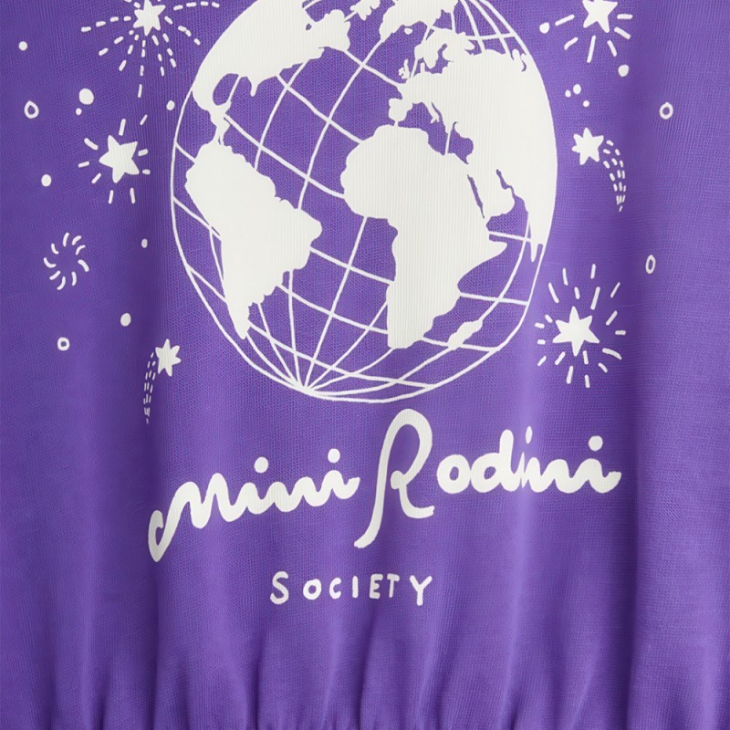 Mini Rodini Mini Rodini society sp sweat dress (2475010645 TYPE)