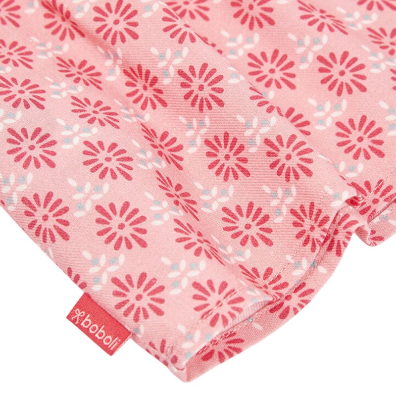 Boboli Poplin blouse combined for girl -BCI (303051 9798)