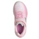 Skechers Gore and Strap Sublimated Ombre Sparkle Mesh Sneaker (303599L LPMT)