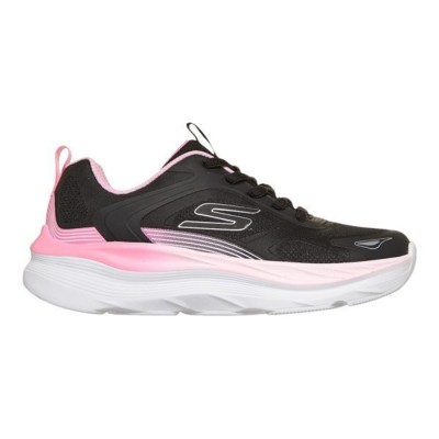 Skechers Lace Up Sneaker W/3D Print Detail W/Ombre (303990L BLK)