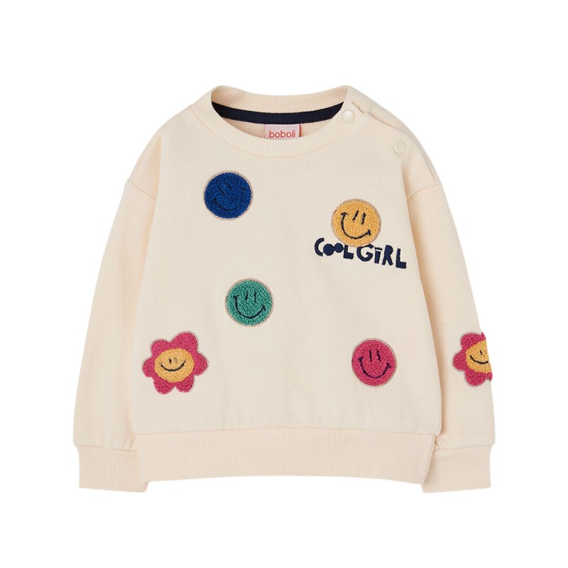 Boboli Fleece sweatshirt for girl -BCI (304131 7442)