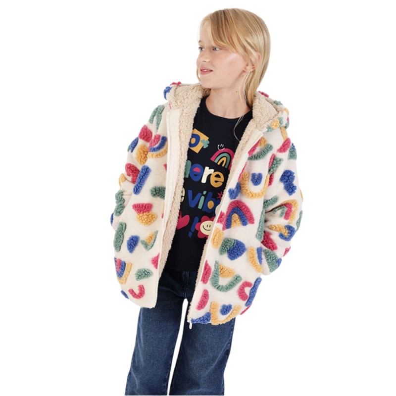 Boboli Coat jacquard for girl (304197 7442)