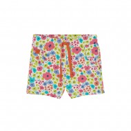 Boboli Fleece bermuda shorts floral for girl -BCI (313074 9801)