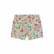 Boboli Fleece bermuda shorts floral for girl -BCI (313074 9801)