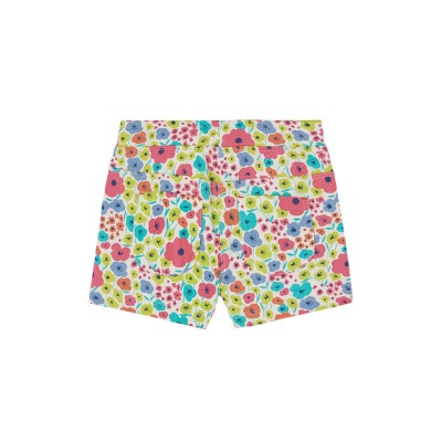 Boboli Fleece bermuda shorts floral for girl -BCI (313074 9801) Boboli Fleece bermuda shorts floral for girl -BCI (313074 9801)