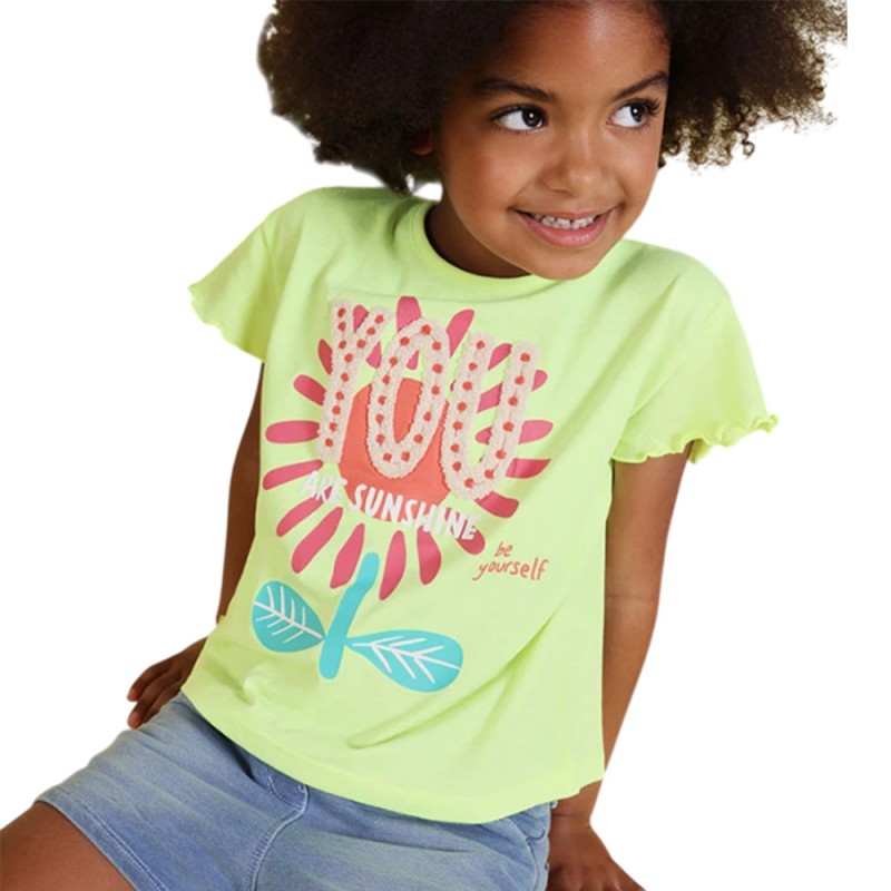 Boboli Knit t-Shirt short sleeves for girl (313119 4619)