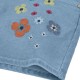 Boboli Denim shorts knit for girl -BCI (313153 BLEACH)