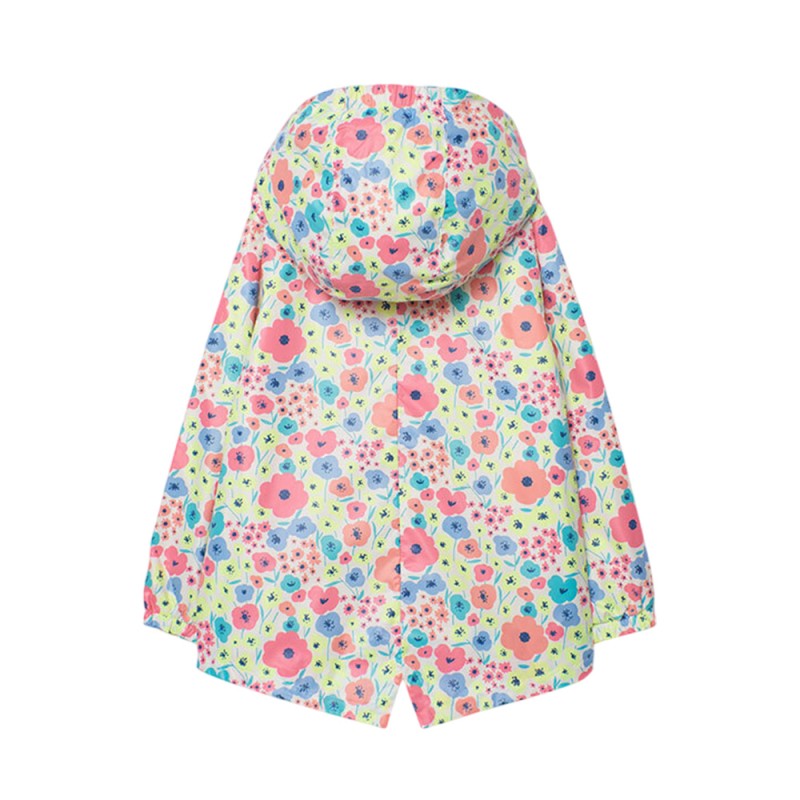 Boboli Technical fabric parka floral for girl (313197 9801)
