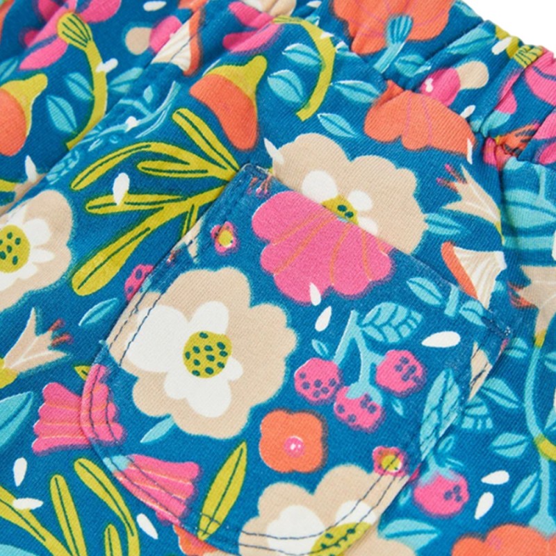 Boboli Fleece trousers floral for girl -BCI (314031 9947)