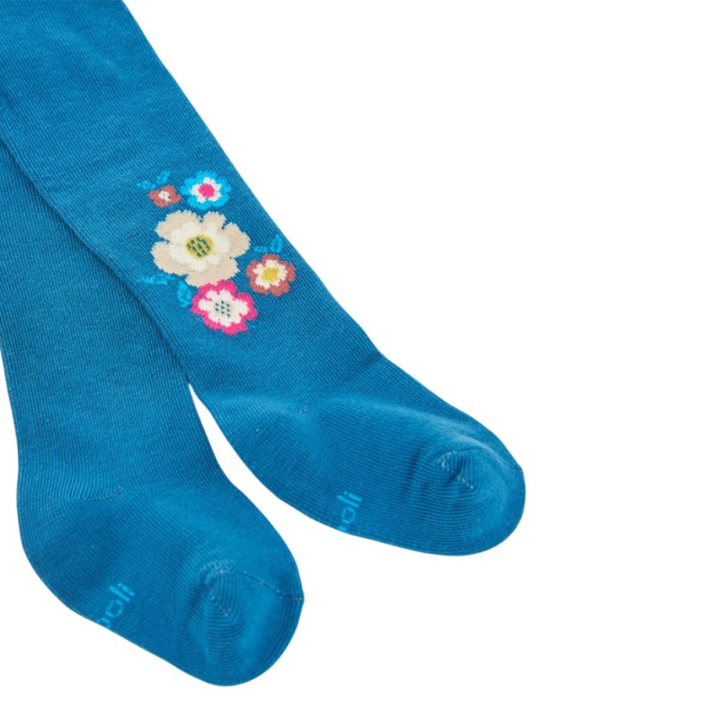 Boboli Thick tights floral for girl -BCI (314109 4632)