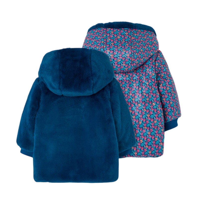 Boboli Reversible technical fabric parka for girl (314143 4632)