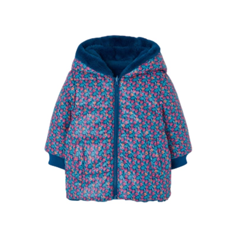 Boboli Reversible technical fabric parka for girl (314143 4632)