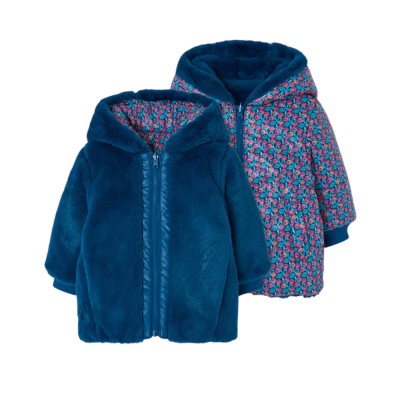 Boboli Reversible technical fabric parka for girl (314143 4632)