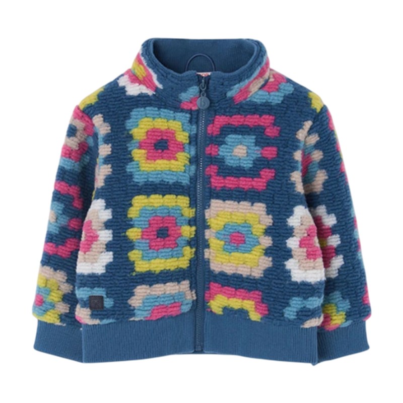 Boboli Jacquard coat for girl (314176 4632)