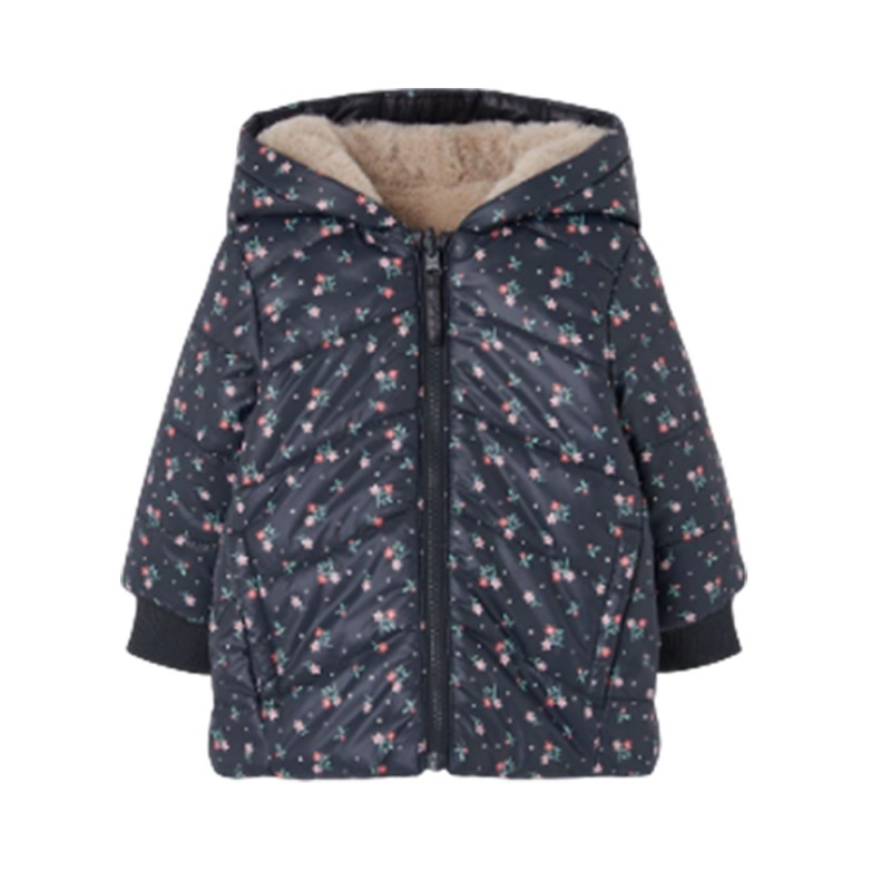 Boboli Reversible technical fabric parka for girl (324199 9949)