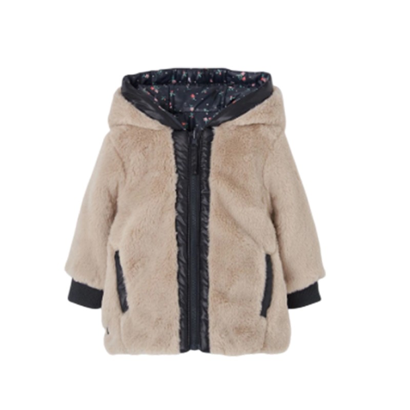 Boboli Reversible technical fabric parka for girl (324199 9949)