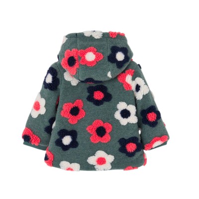 Boboli Jacquard coat floral for girl (334145 4769)