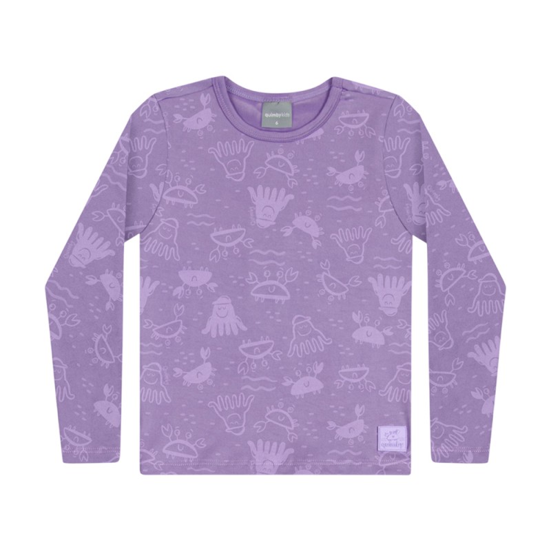 Quimby UPF 50+ Sun Protection T-Shirt (34109 Light Purple)